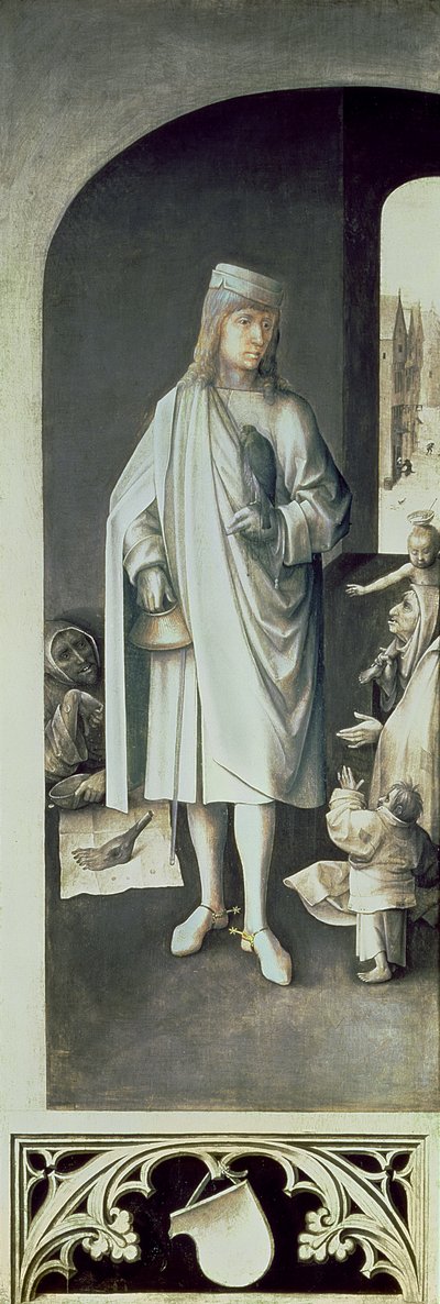 St. Bavo, Exterior of the Right Wing from the Last Judgement Altarpiece by Hieronymus Bosch