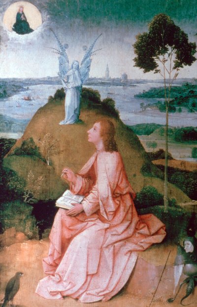 St John the Evangelist on Patmos, 1504-1505 by Hieronymus Bosch