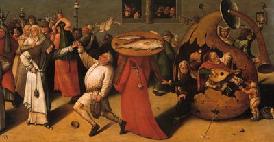 The Fight Between Carnival and Lent (detail) by Hieronymus, Bosch