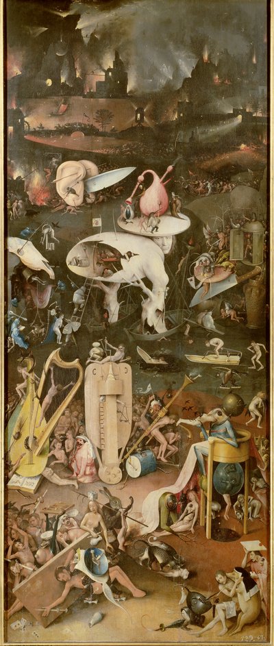 The Hell (detail) by Hieronymus Bosch