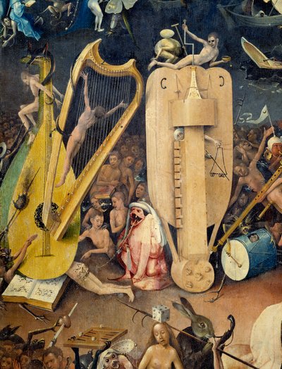 The Hell (Detail) of the Right Part of the Triptych of 