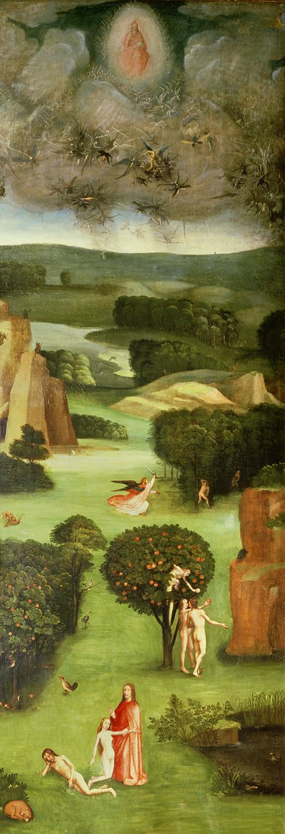 The Last Judgement (Altarpiece): Interior of Left Wing by Hieronymus Bosch