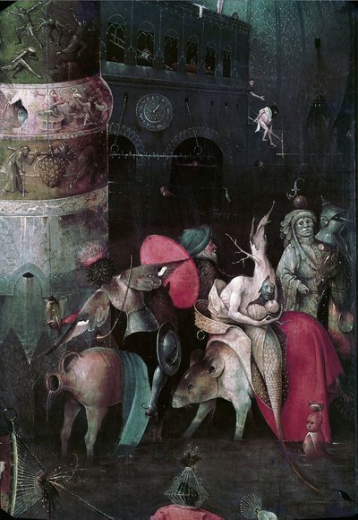 The Temptation of Saint Anthony (detail) by Hieronymus Bosch
