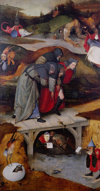 The Temptation of Saint Anthony (detail) by Hieronymus Bosch