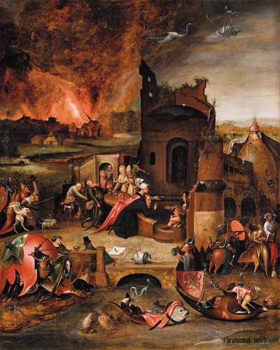 The Temptation of Saint Anthony the Great by Hieronymus Bosch
