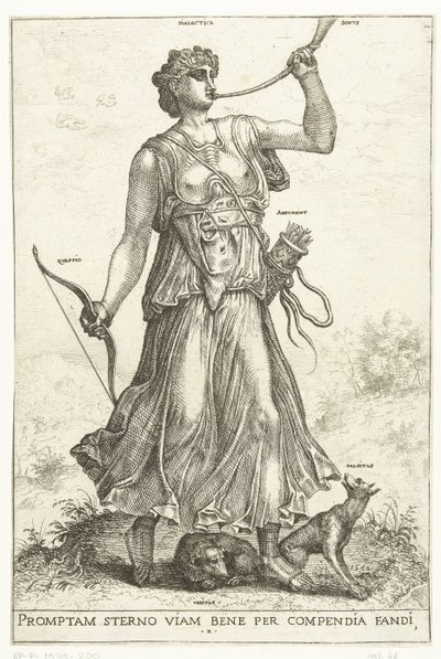 Dialectic by Hieronymus Cock