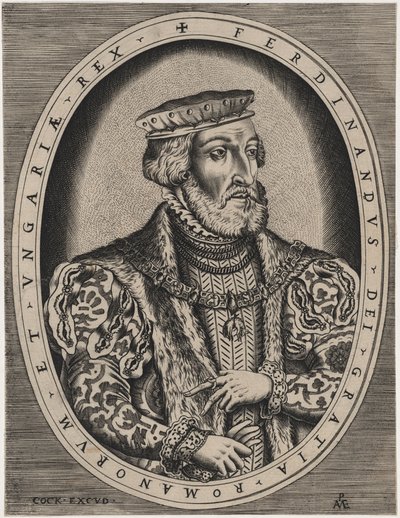 Ferdinand I, Holy Roman Emperor by Hieronymus Cock