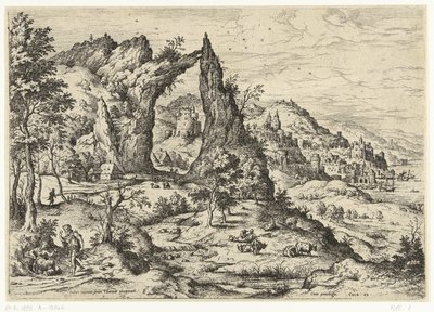 Judah and Tamar by Hieronymus Cock