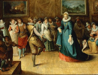 A Dancing Party by Hieronymus Francken
