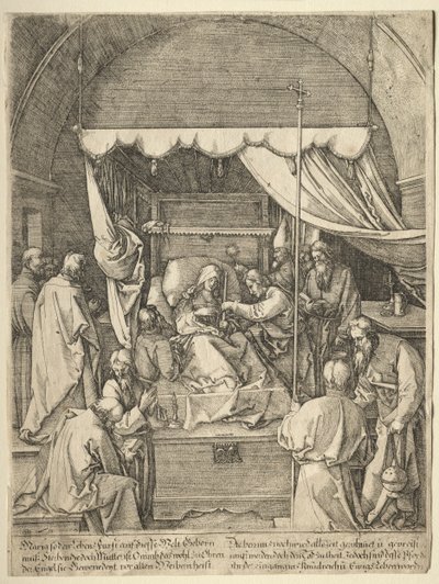 The Death of the Virgin by Hieronymus Hopfer