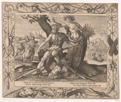 Choleric (Four Temperaments) by Hieronymus Lederer