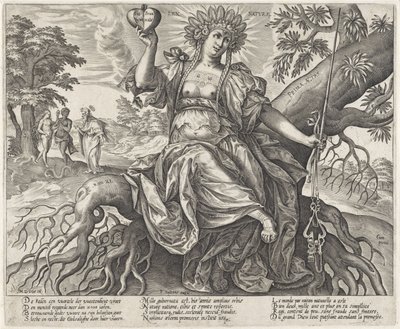 The Golden Age: The Law of Nature by Hieronymus Wierix