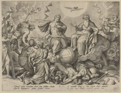 Last Judgment (series title: The Four Ages of Man and Death) by Hieronymus Wierix