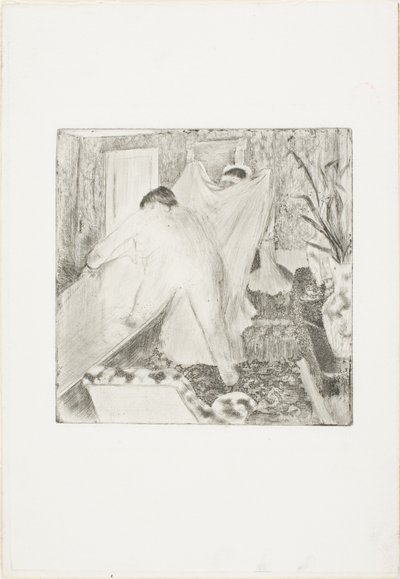 Leaving the Bath by Hilaire Germain Edgar Degas