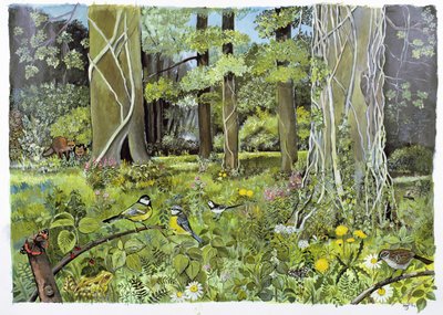 Behind the Squires, Devon by Hilary Jones