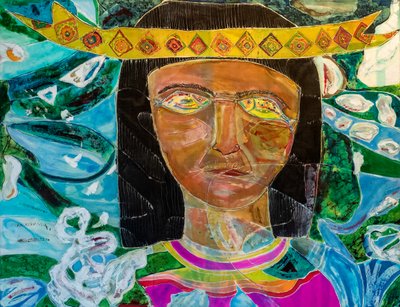 Amazonas-Shaman Olivia Arevalo, 2022 by Hilary Simon