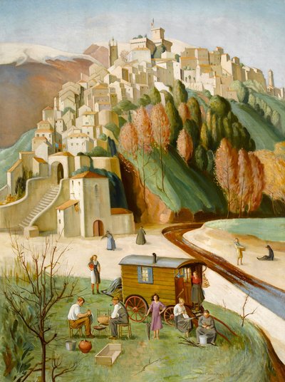 Cagnes Sur Mer, The French Riviera, 1922-46 by Hilda Mary Harvey