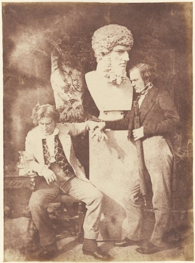 D. O. Hill and Professor James Miller by Hill and Adamson
