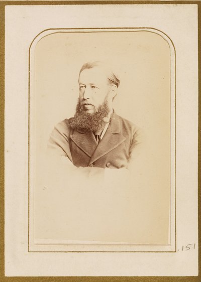 Portrait of a Man by Hills and Saunders
