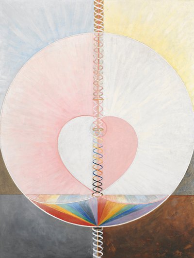 Group IXUW, No. 25, The Dove, No. 1 by Hilma af Klint