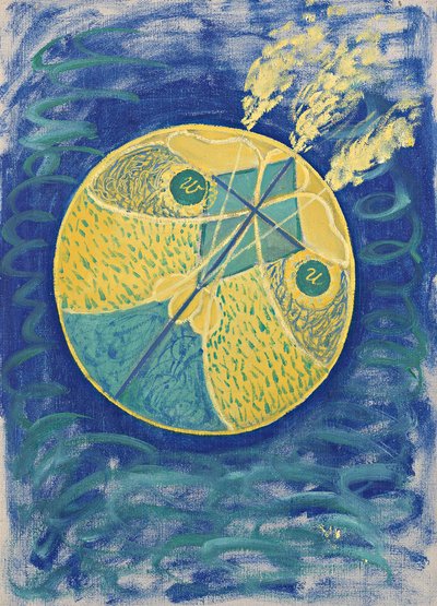 Group I, No. 7. Primordial Chaos, 1906-1907 by Hilma af Klint