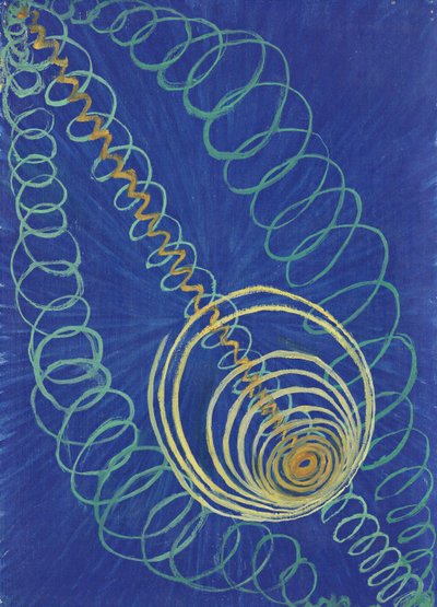 Group I, Primordial Chaos, No. 16, from The WURose Series by Hilma af Klint