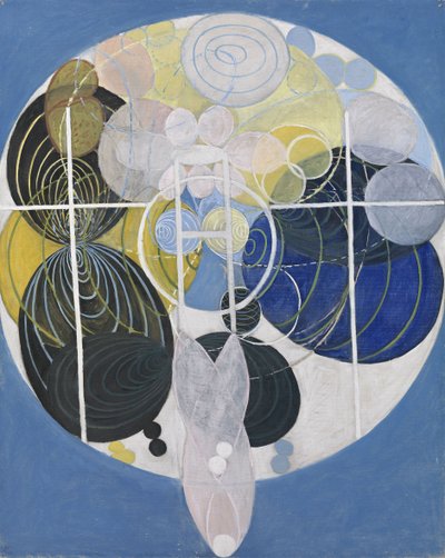 The Large Figure Paintings, No. 5, Group III, The Key to All Works to Date, The WURose Series, 1907 by Hilma af Klint