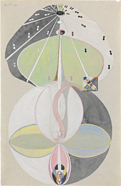 Tree of Knowledge, No. 5 by Hilma af Klint