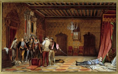 Assassination of the Duke of Guise (Henry I of Lorraine, known as the Balafre) by Paul Delaroche