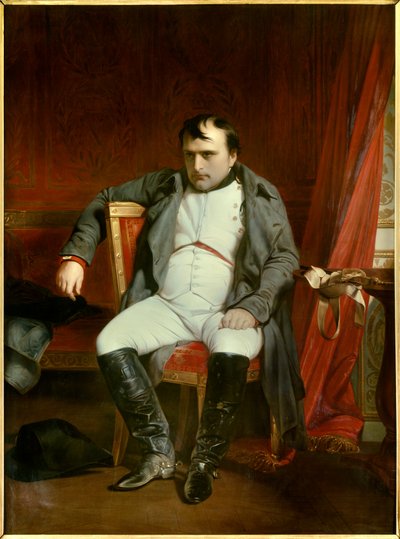 Portrait of Napoleon I at Fontainebleau on 03/31/1814 by Paul Delaroche