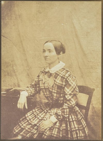 Portrait of a Seated Woman by Hippolyte Bayard