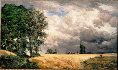 Approaching Thunderstorm by Hippolyte Boulenger