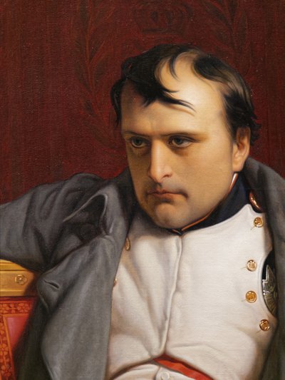 Napoleon I at Fontainebleau, 31st March 1814 (detail), 1840 by Hippolyte Delaroche