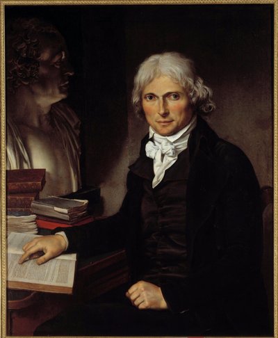 Portrait of Doctor Marie Francois Xavier Bichat by Hippolyte Flandrin