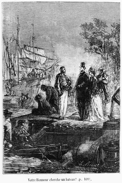 Is Your Honour Looking for a Boat, Illustration from 