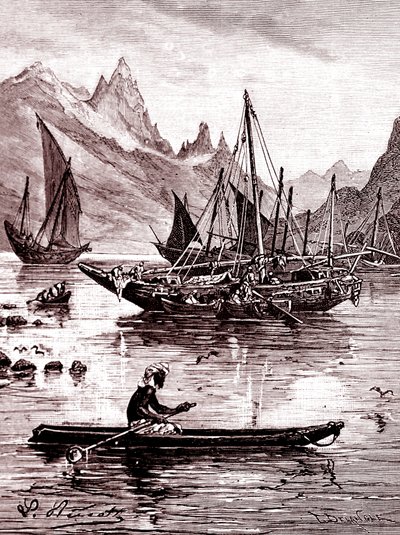 The Red Sea by Hippolyte Leon Benett