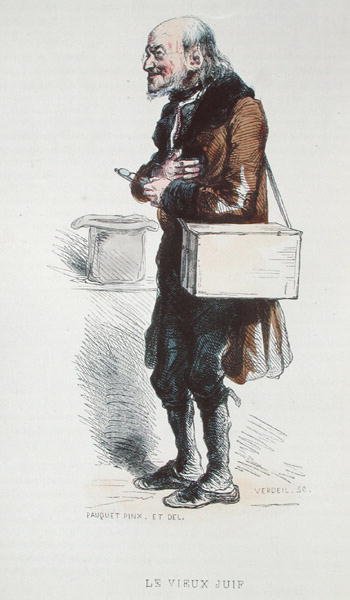 The Old Jew, illustration from 