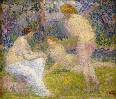 Bathers by Hippolyte Petitjean