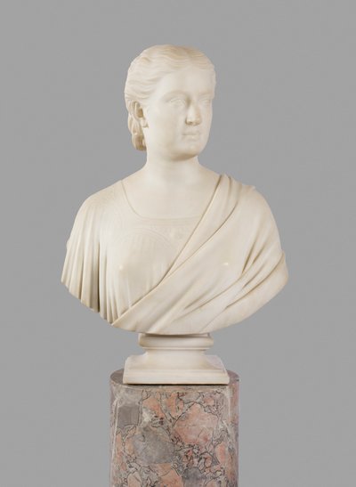 Mrs. Potter Palmer by Hiram Powers