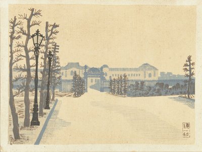 Akasaka Palace by Hiratsuka Un