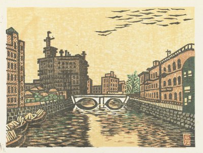 Sukiya Bridge by Hiratsuka Un