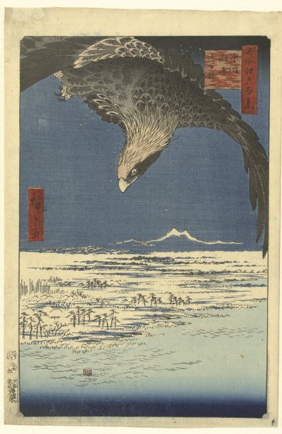 The Jumantsubo Plain at Susaki near Fukagawa by Hiroshige (I) , Utagawa
