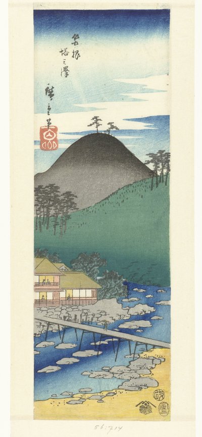 Tonosawa in Hakone by Hiroshige (I) , Utagawa