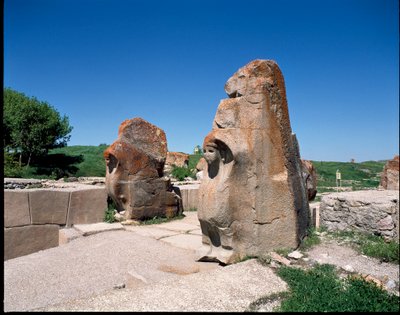 View of the Gate of the Sphinx by Hittite Hittite