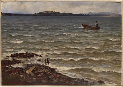 Landscape, Fraueninsel by Hjalmar Munsterhjelm