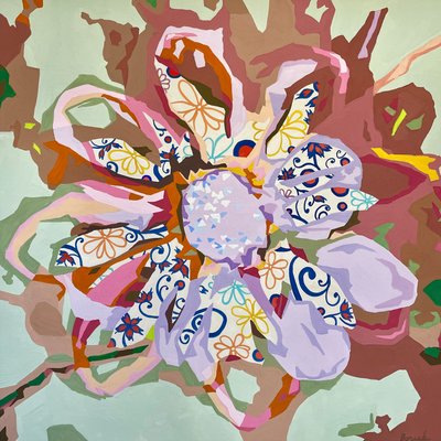 Floral Abstract #3 by Holly Boruck