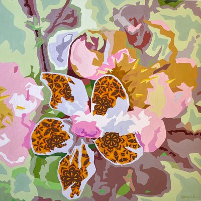 Floral Abstract #9 by Holly Boruck
