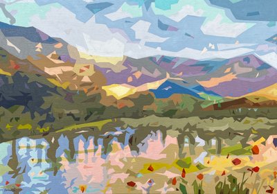 Landscape Obscura #4, 2023 by Holly Boruck