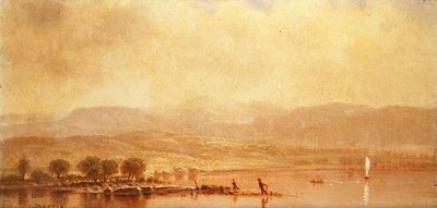 Misty Morning on the Hudson River by Homer Dodge Martin