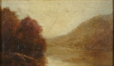 River Scene, Autumn by Homer Dodge Martin
